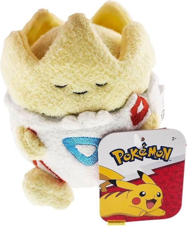 Actual product image Nintendo Plush: Pokémon Sleeping Togepi (8cm) (8 cm)