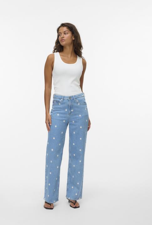 Produktbild Vero Moda VMTESSA Hohe Taille Jeans Weit geschnitten (W28/L32)