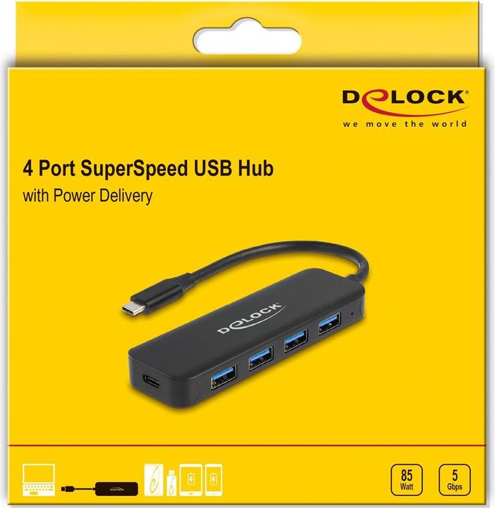Immagine prodotto Delock 64170 (USB-C, 5 porte)