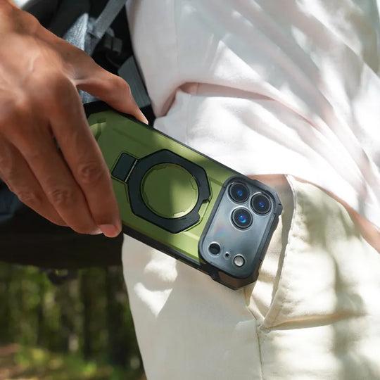 Image du produit Supcase UB Grip Mag MagSafe Case für iPhone 17 Pro Max - Grün (Apple iPhone 17 Pro Max)