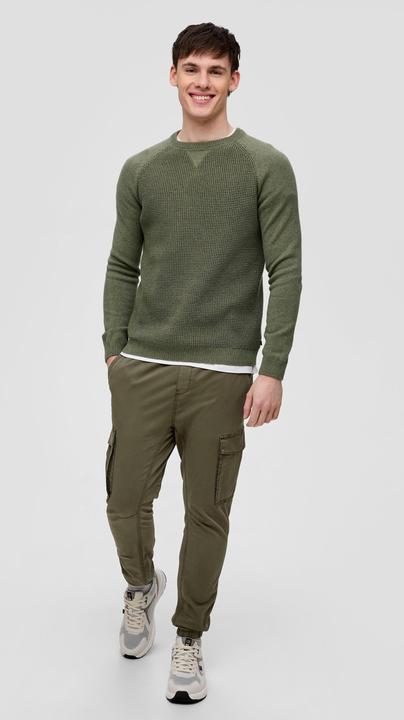 Image du produit s.Oliver Strickpullover Strickpullover mit Raglanärmeln (XXL)