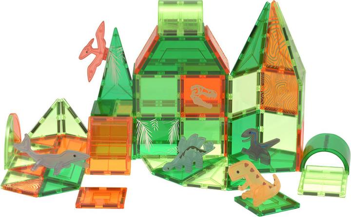 Image du produit VR Shinecon Kit de construction magnétique, 62 pièces - Jurassic Green
