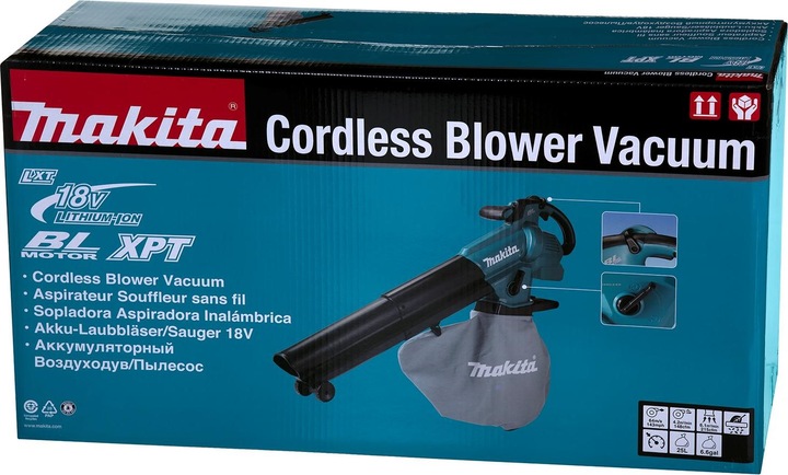 Productafbeelding Makita DUB187Z accu bladblazer/stofzuiger (Oplaadbare batterij, Bladblazer)