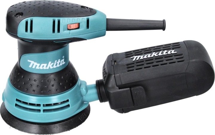 Produktbild Makita BO 5031 J Exzenterschleifer Schleifmaschine 300 Watt 125 mm + Toolbrothers SPIDER Schleifset (Exzenterschleifer, 300 W)