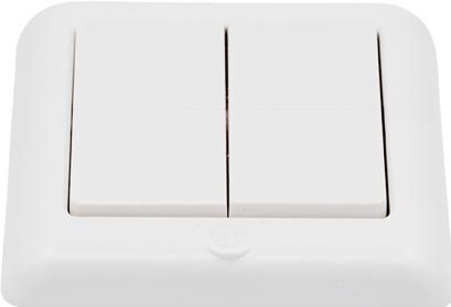 Actual product image Shelly BLU wall switch