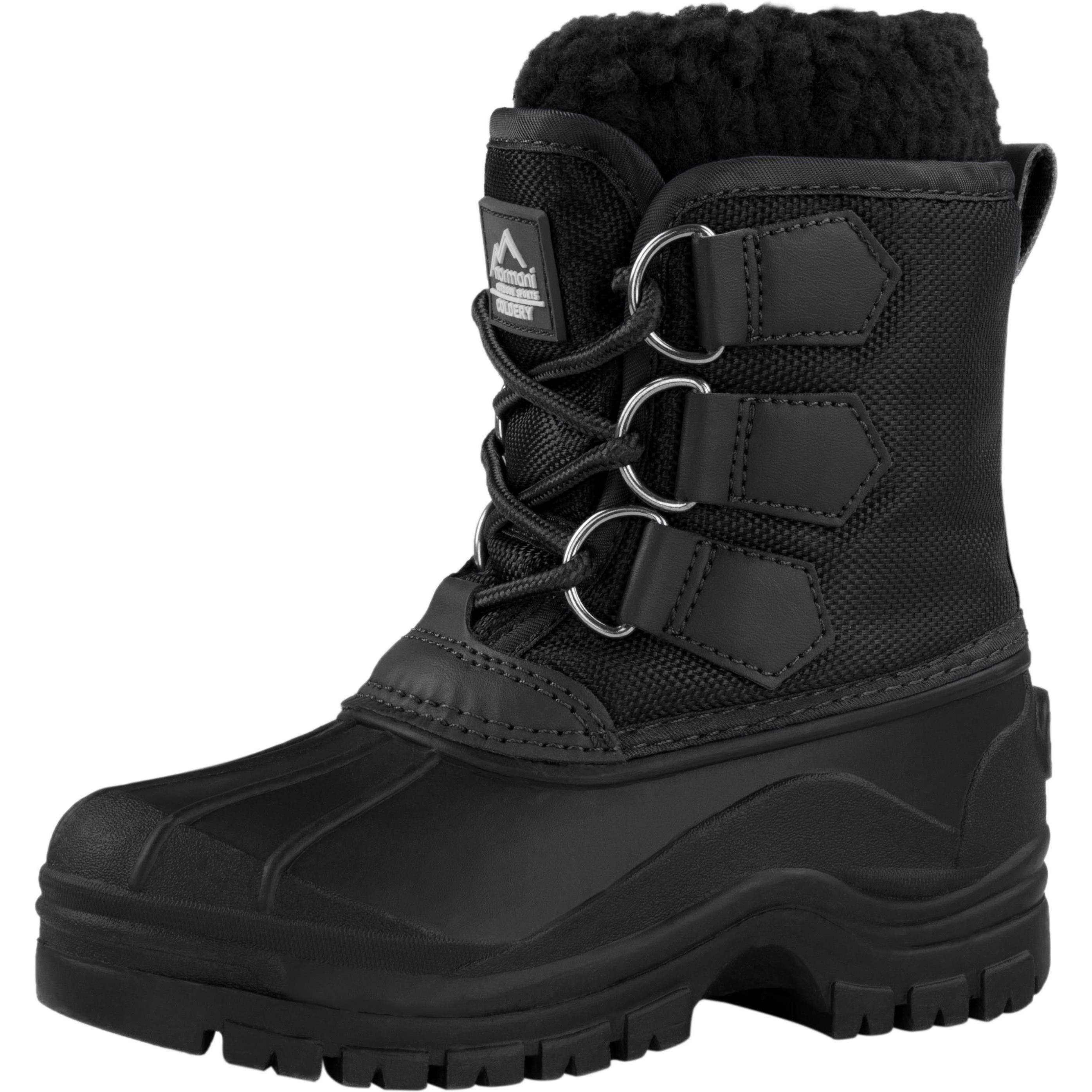 Normani, Herren, Boots + Stiefel, Kinder Kälteschutzstiefel Tulita, Schwarz, (32)