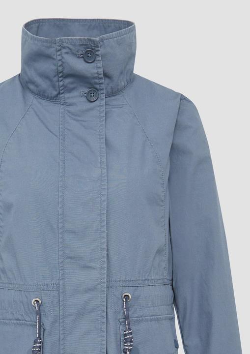 Image du produit S.Oliver Outdoor-Jacke Baumwolljacke mit Tunnelzug in der Taille (M)