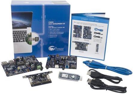 Actual product image Cypress Semiconductor CY4501 CCG1 Development Kit