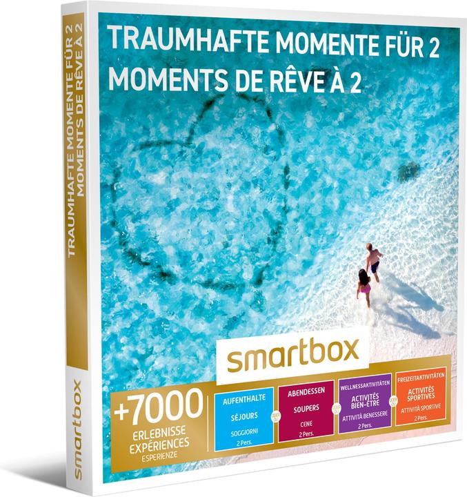 Actual product image Smartbox Dreamlike moments for 2 (2 Persons)