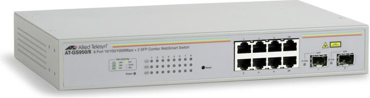 Actual product image Allied Telesis Web Smart Switch 8-Port (8 ports)