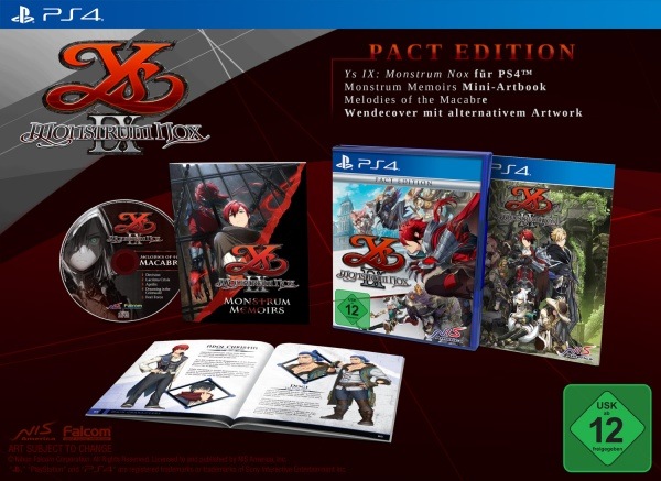 Image du produit NIS Ys IX: Monstrous Nox Pact Edition (PS4, DE)