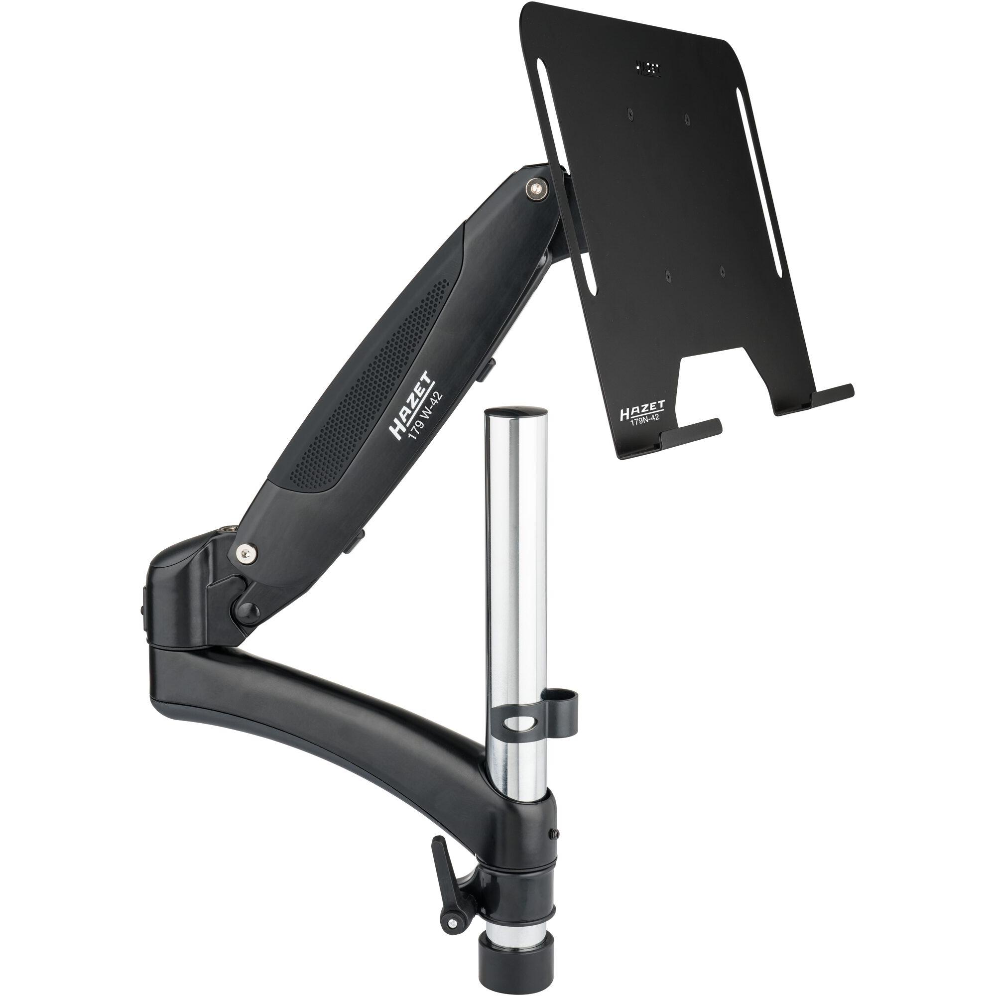 HAZET Laptop-Halter 179W-42, Notebook Ständer, Schwarz