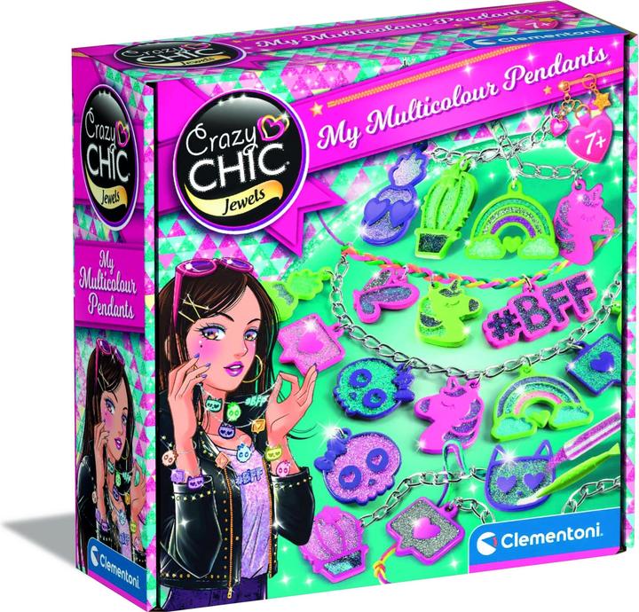 Actual product image Clementoni Crazy Chic My Colourful Pendants DFI