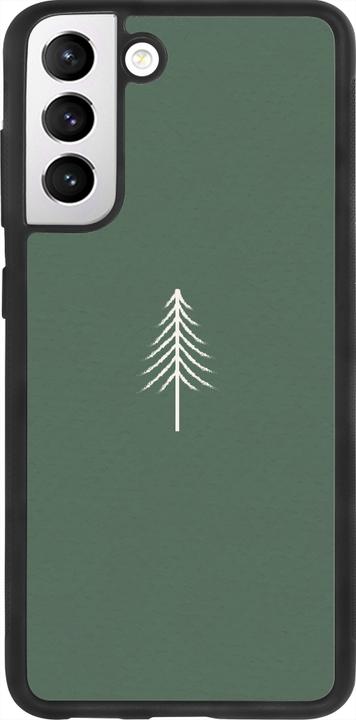 Image du produit PhoneLook Coque Silicone rigide noir Christmas 22 minimalist tree (Samsung Galaxy S21 FE 5G)