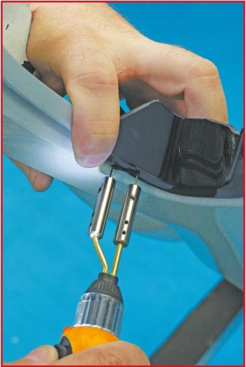 Actual product image KS Tools Battery plastic repair kit