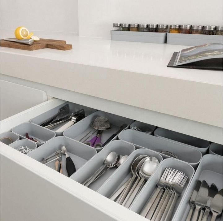 Immagine prodotto Curver ORGANIZER S 15X8X5CM GRIGIO (7.70 cm, 0.45 l, 1x)