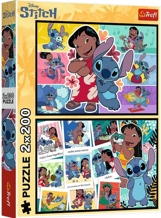 Produktbild Trefl Puzzle 2 x 200 - Lilo & Stich (200 Teile)