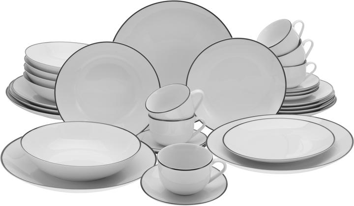 CreaTable Luna Black Line (6 Piece)