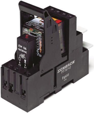 Immagine prodotto TE Connectivity RelÞ contenitore guida DIN serie PT2