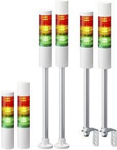Produktbild Patlite LED Signal Tower Base No Flash/Buzz Silv