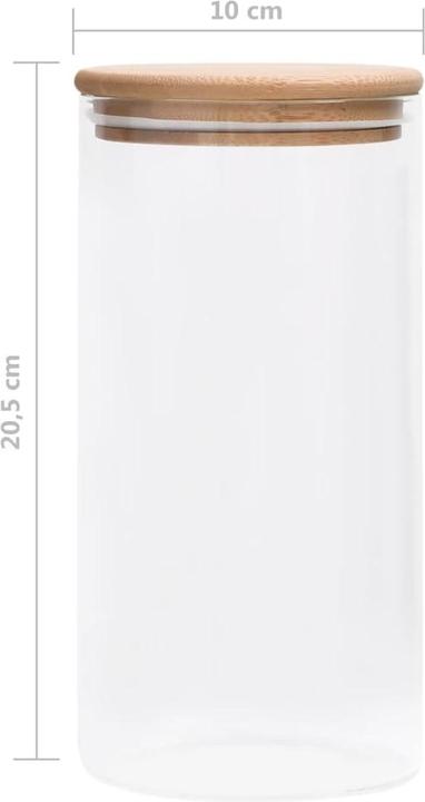 Actual product image vidaXL Vorratsglas (1.20 l)