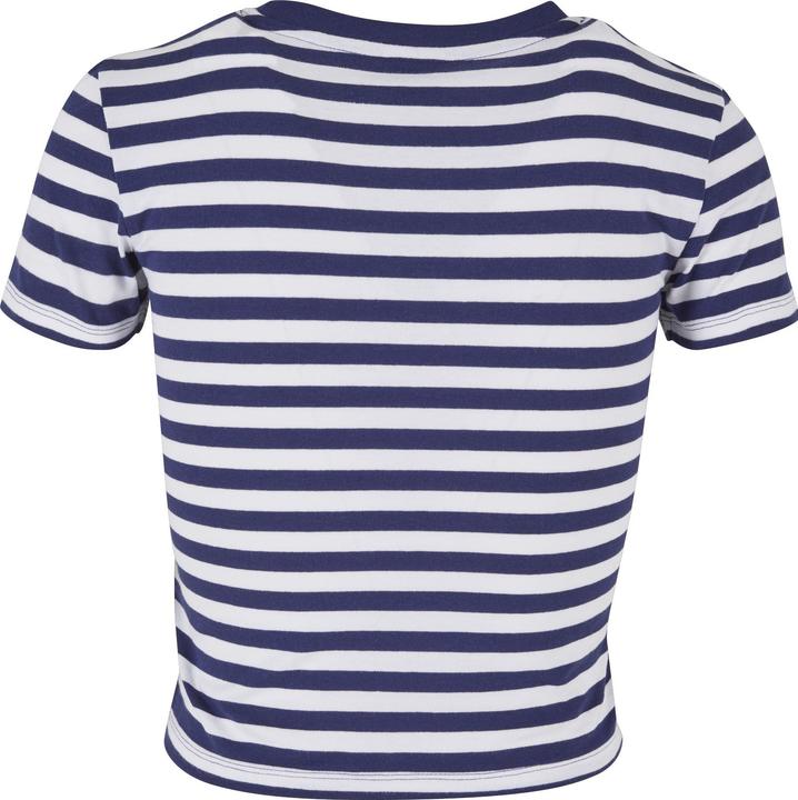 Produktbild Urban Classics Ladies Short Striped Tee - 142651 (4XL)