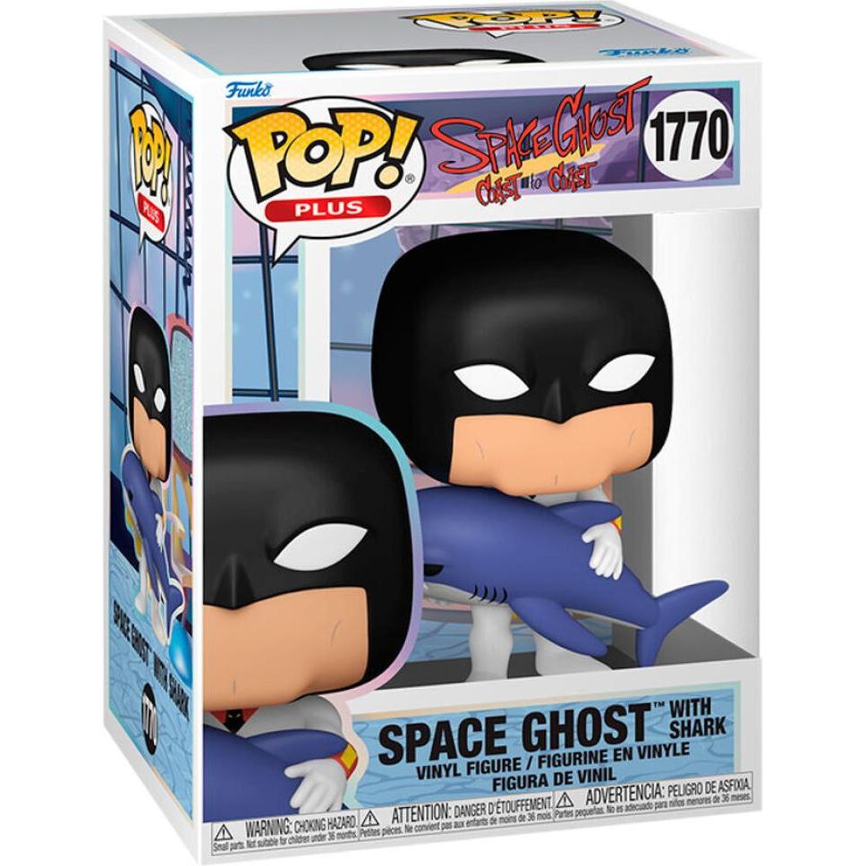 Thumbnail - Funko Space Ghost Coast to Coast POP! Plus Animation Vinyl Figuren Space Ghost w/OKS 9 cm
