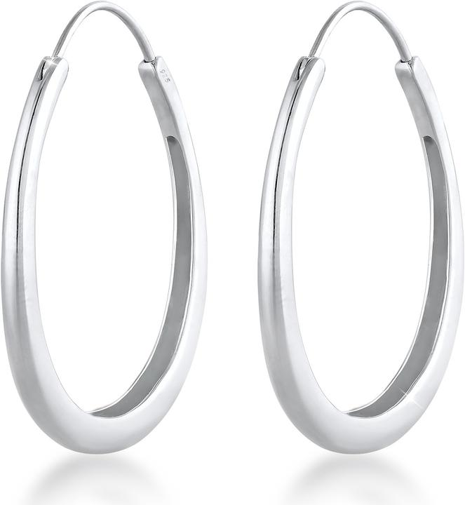 Immagine prodotto Elli Creolen Oval Geo Look (925 Argento)