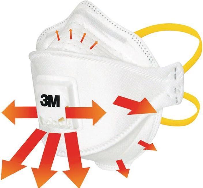 Actual product image 3M Respirator mask 9322+ (FFP2, 1 x)
