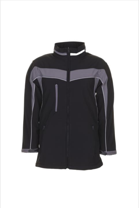 Produktbild Planam Softshelljacke Plaline schwarz/zink XXL (XXL)