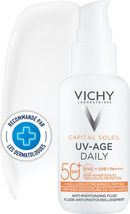 Actual product image Vichy Capital Soleil Fluid UV-AGE (Sun cream face, SPF 50+, 40 ml)