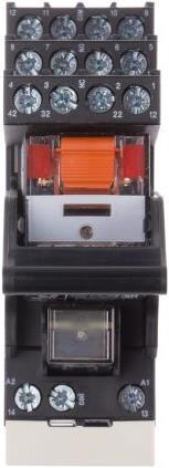 Actual product image TE Connectivity 4PDT DIN relay package,230 Vac logical