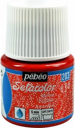 Immagine prodotto Pebeo Setacolor Tessuti Chiari (Rubino, 45 ml)