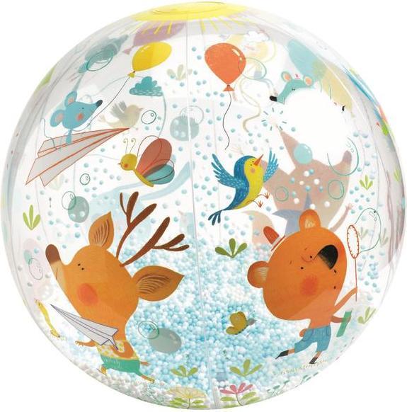 Djeco Ball Bubbles, avec petites perles