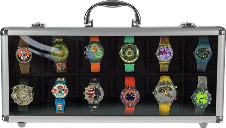 Produktbild Safe aluminium DESIGN Uhrenkoffer für 12 Uhren