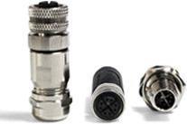 Produktbild Bulgin M12 Series X-Code Cat6a TPU Flex Inline