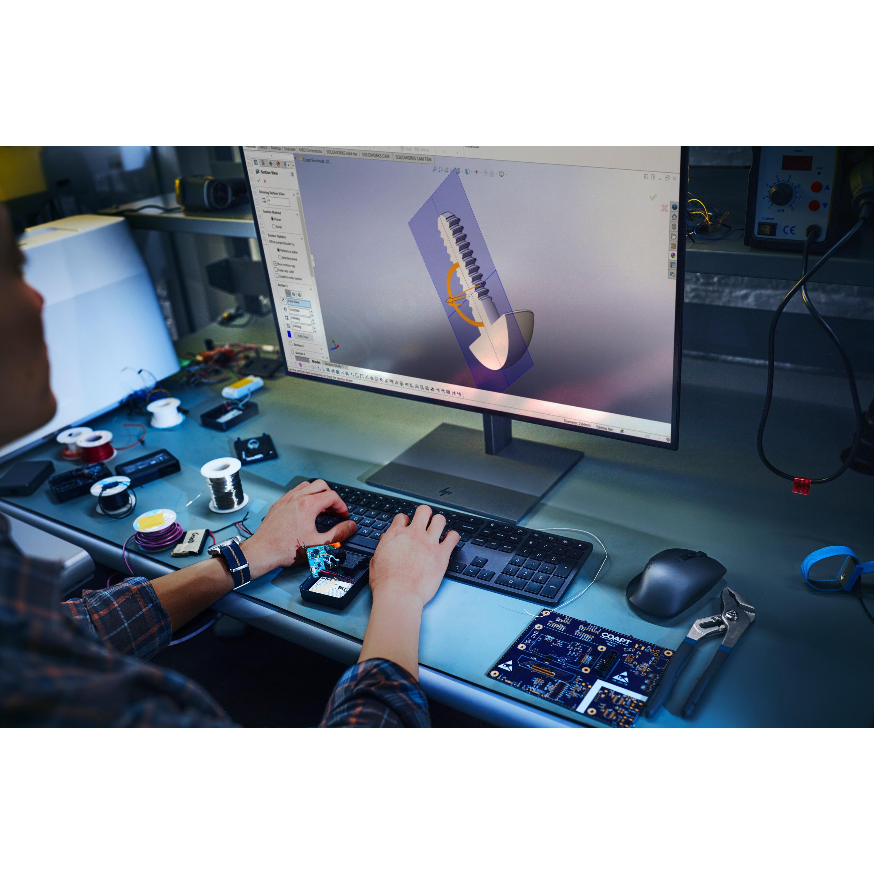 Thumbnail - HP Z1 G9 (Intel Core i7-14700, 16 GB, 512 GB, UHD Graphics 770), PC, Schwarz