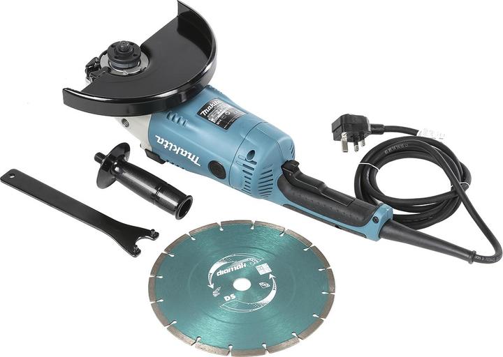 Produktbild Makita Schleifer 230mm 240V mit Zubehör (UK) (230 mm)