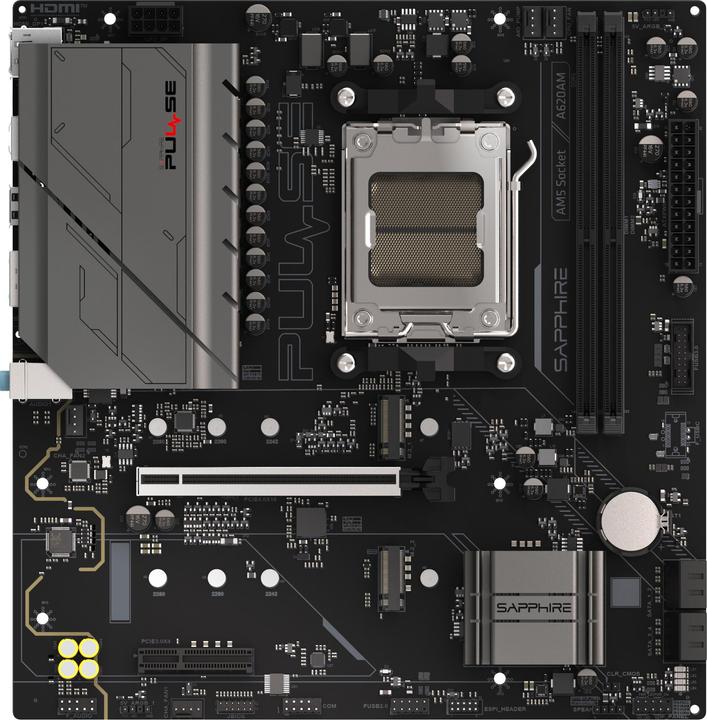 Sapphire PULSE A620AM 1xHDMI 1.4 1xDP 1.2 (AM5, AMD A620, mATX)