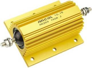 Actual product image Arcol HS200 wirewound resistor,100R 200W