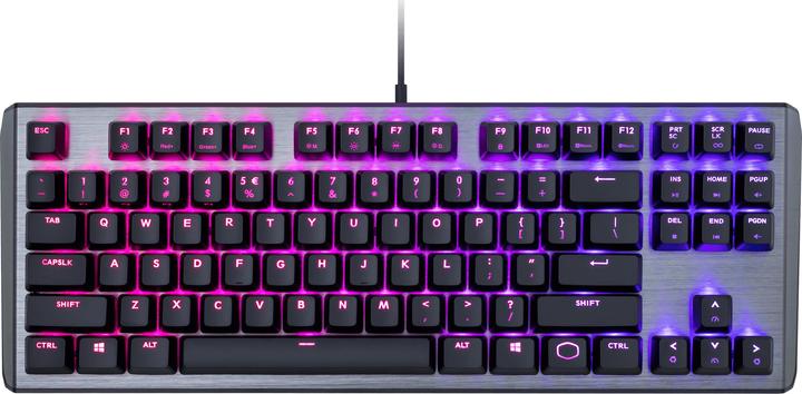 Produktbild Cooler Master Gaming CK530 keyboard USB QWERTY US English Black, Stainless steel (USA, Kabelgebunden)
