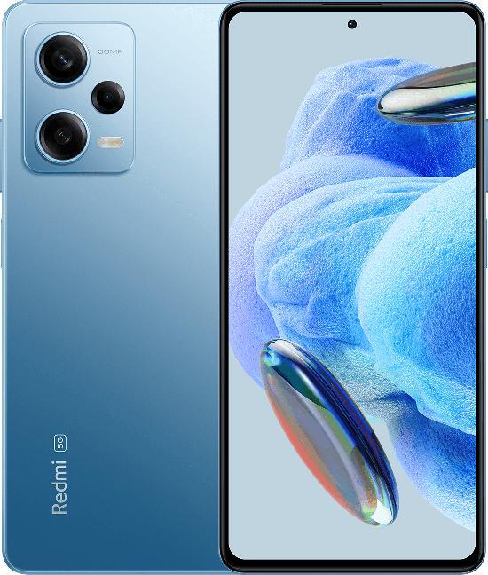 Image du produit Xiaomi Redmi Note 12 Pro 5G (128 Go, Bleu ciel, 6.67", Double SIM, 50 Mpx, 5G)