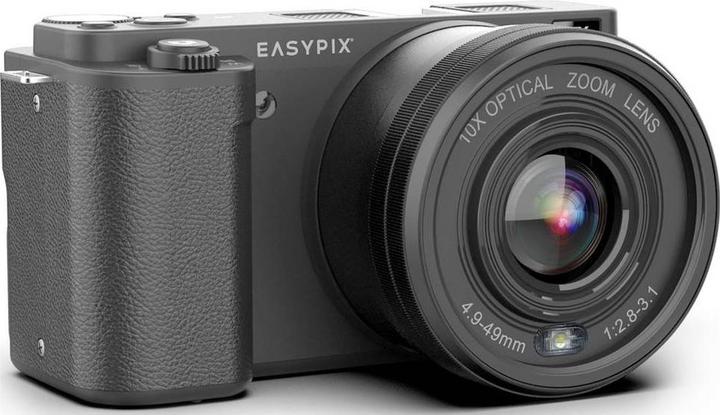 Immagine prodotto Easypix PowerPro VX6430 Flip Screen La telecamera bridge intelligente con schermo ribaltabile (4.9 - 49 mm, 8 Mpx)