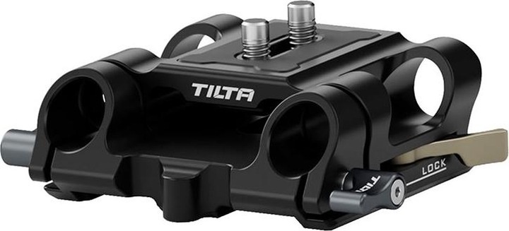 Tilta Universal 15mm LWS Baseplate noir #TA-UBP-B (Nouveauté) (Plaque de raccordement rapide)