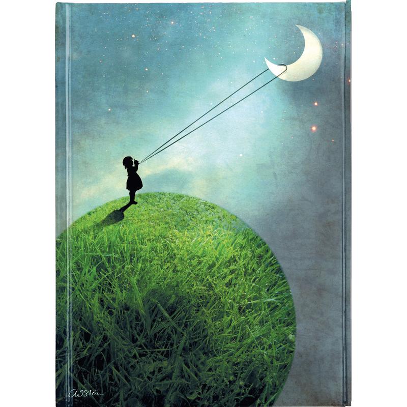 Flame Tree, Heft + Block, Notizbuch A5 Kunst liniert (A5, Liniert, Harter Einband)