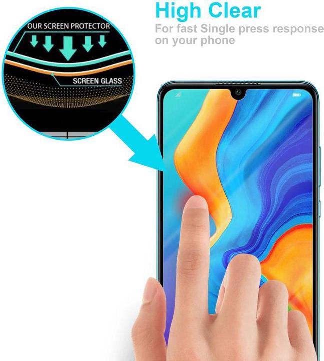 Produktbild Cadorabo Display Schutzglas für Huawei P30 LITE (1 Stück, Huawei P30 Lite)