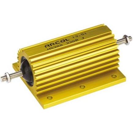 Thumbnail - Arcol Draht Leistungswiderstand Alu 200W 220R, Widerstand