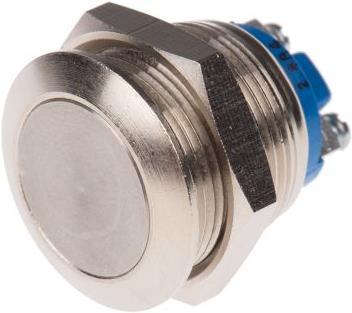 Immagine prodotto APEM Pulsante antivandalo 19mm piatto a vite