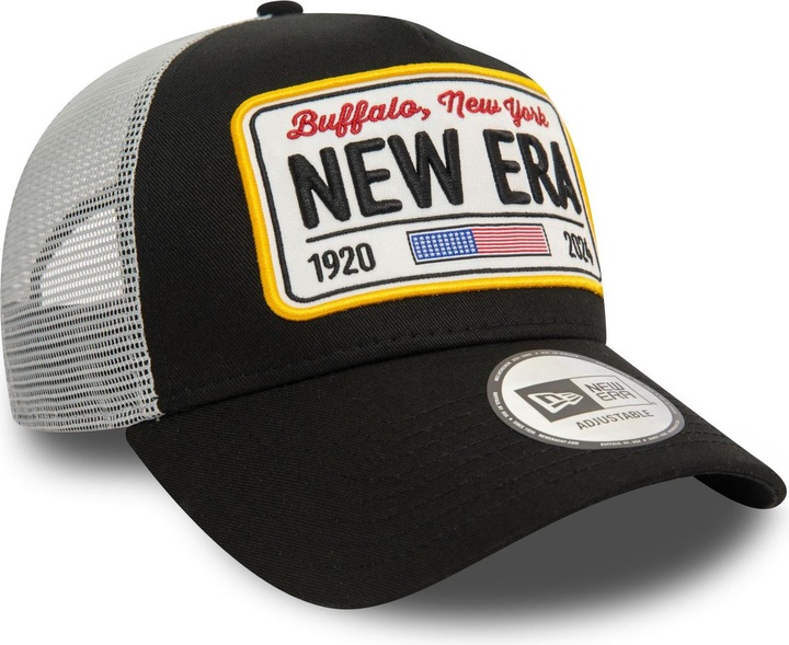 Immagine prodotto New Era Cappello trucker a rete A-Frame - BRAND PLATE