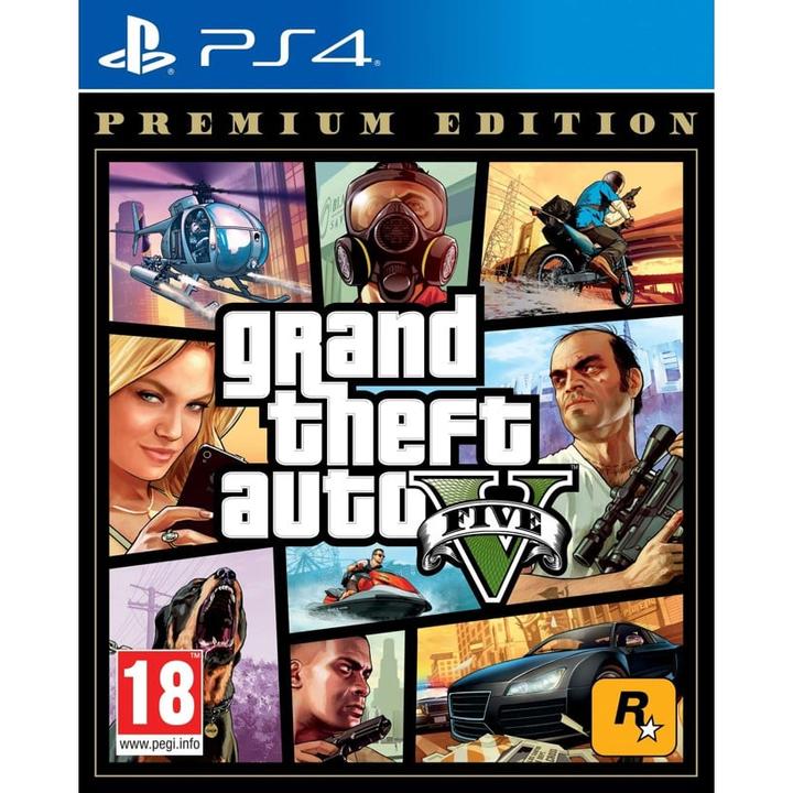 Image du produit Rockstar Grand Theft Auto V - Premium Edition (PS4, EN)